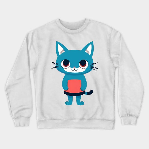 Cute cats Crewneck Sweatshirt by JinggaJR